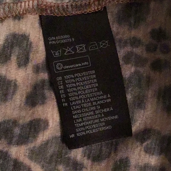 Leopard Print Tank Top - Picture 6 of 6